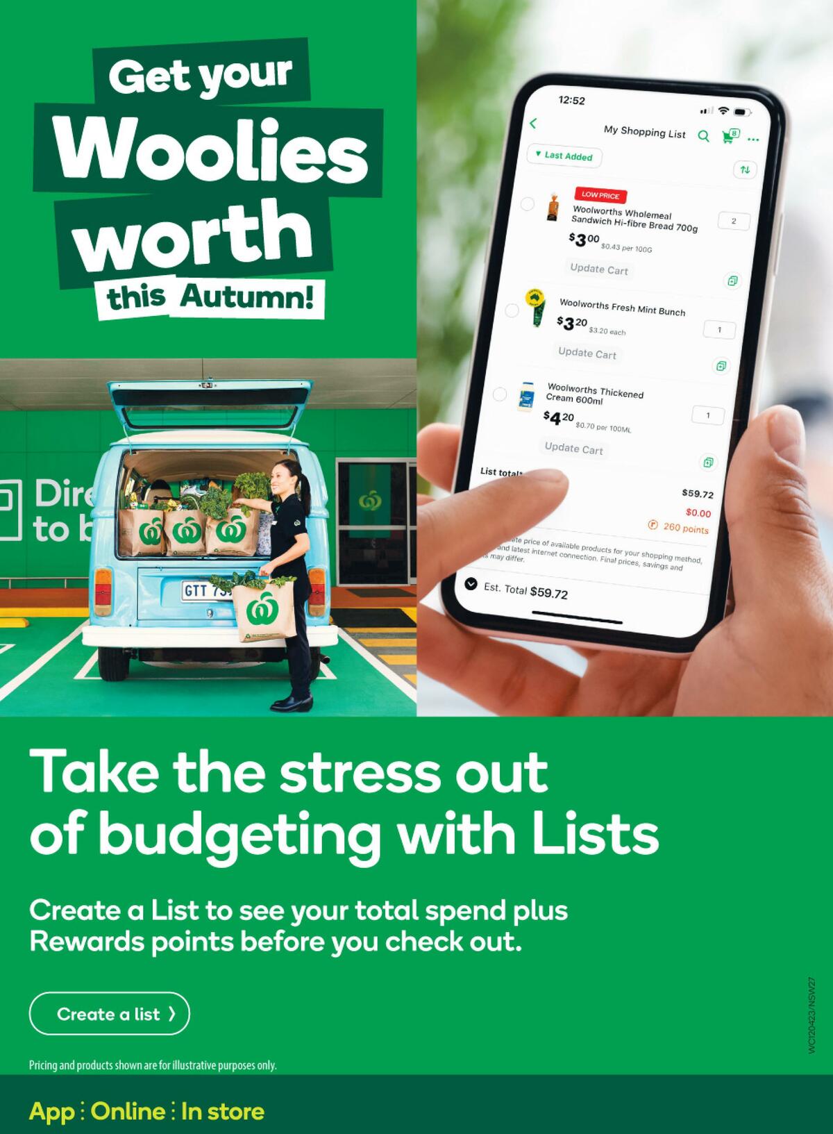 Woolworths Catalogues from 12 April