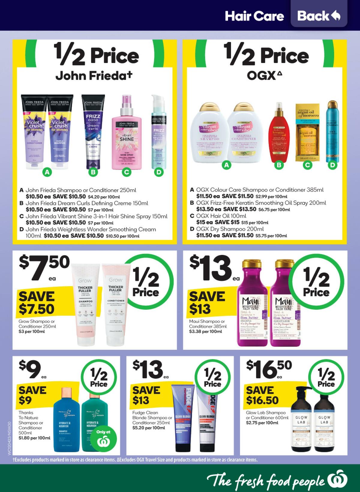 Woolworths Catalogues from 12 April