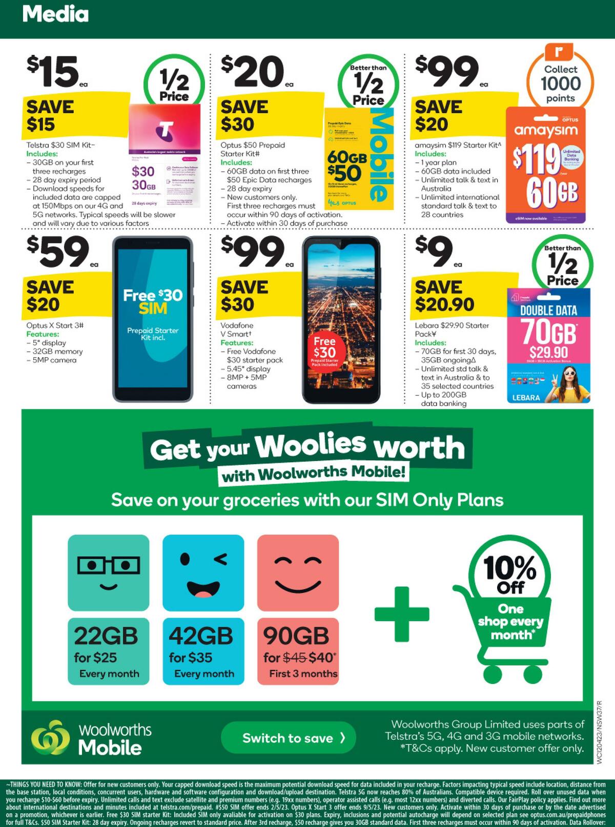 Woolworths Catalogues from 12 April