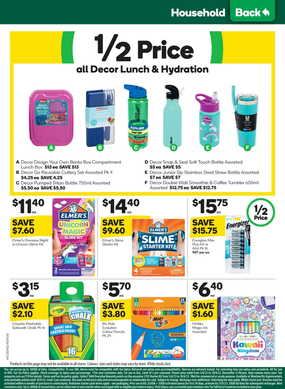 Woolworths Catalogues from 12 April