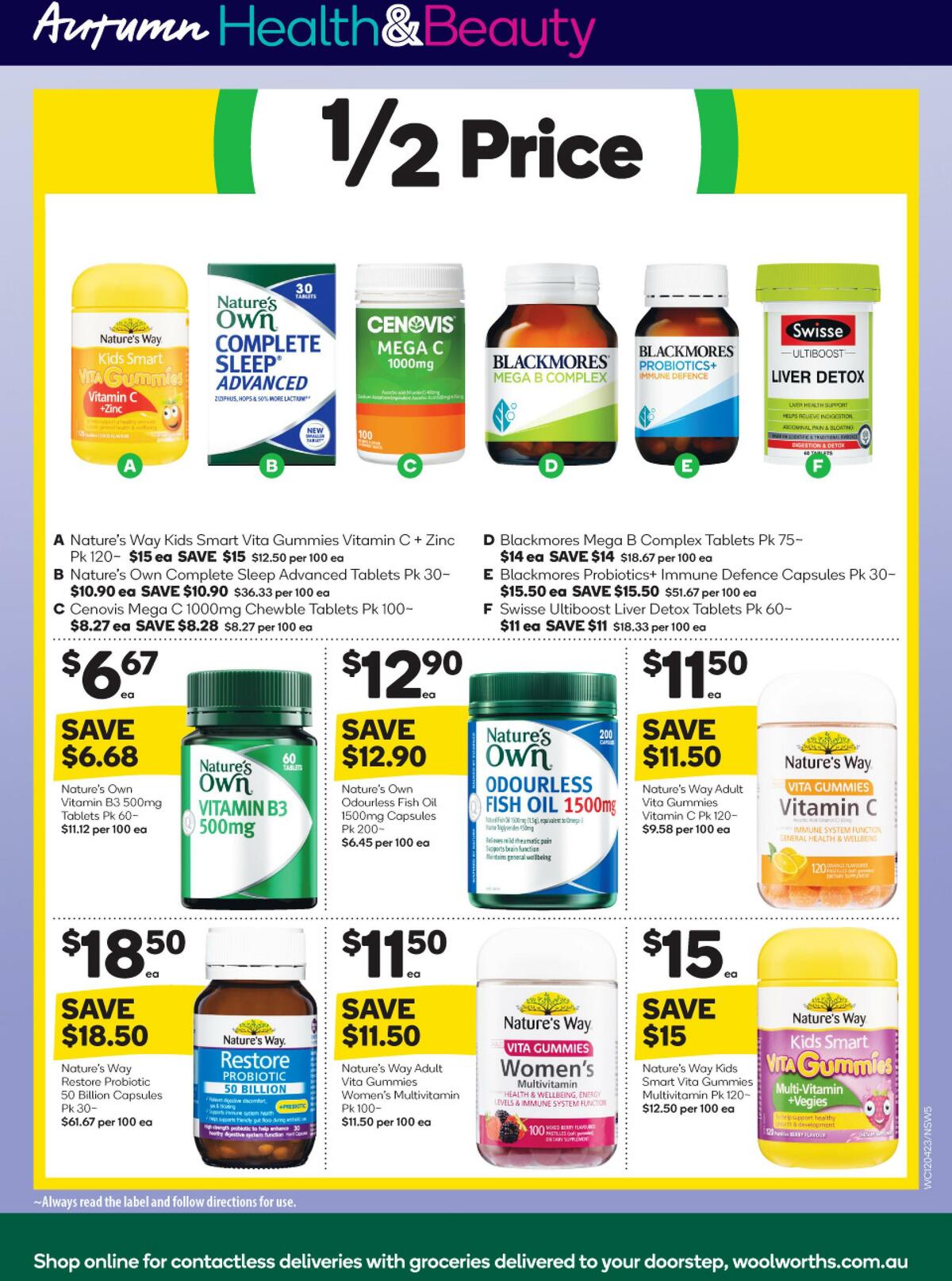 Woolworths Catalogues from 12 April