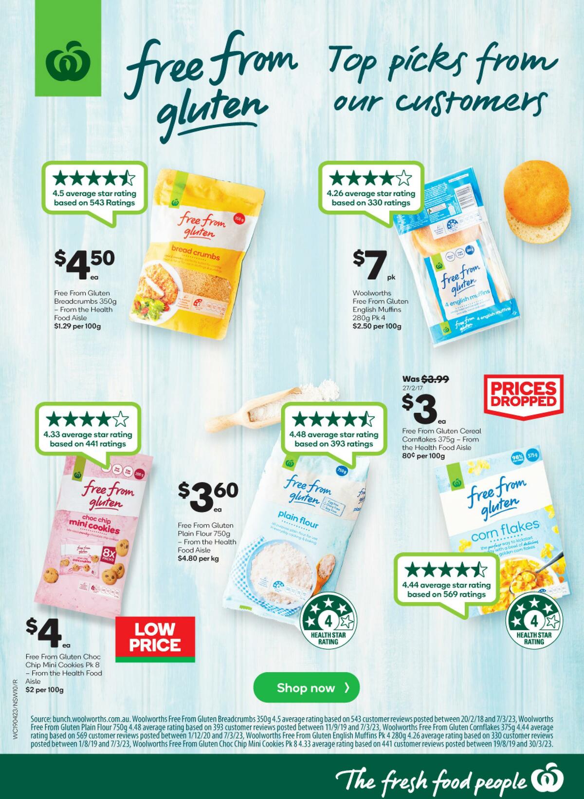Woolworths Catalogues from 19 April