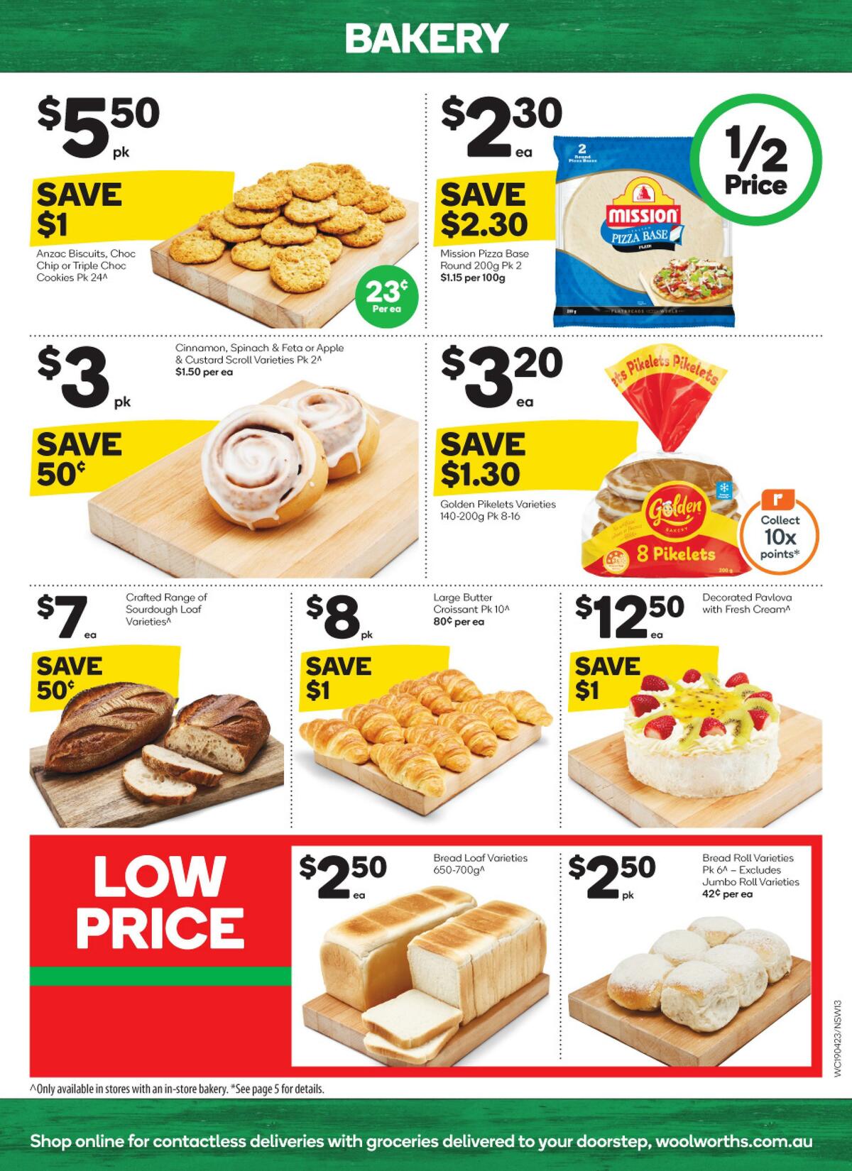 Woolworths Catalogues from 19 April