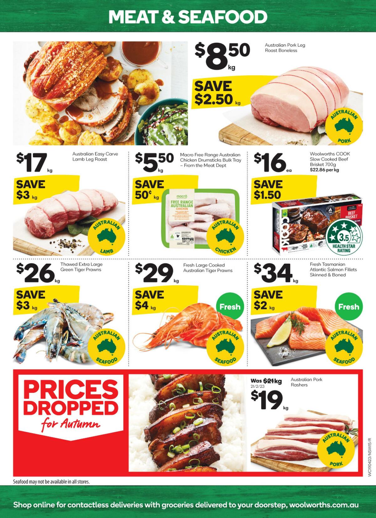 Woolworths Catalogues from 19 April