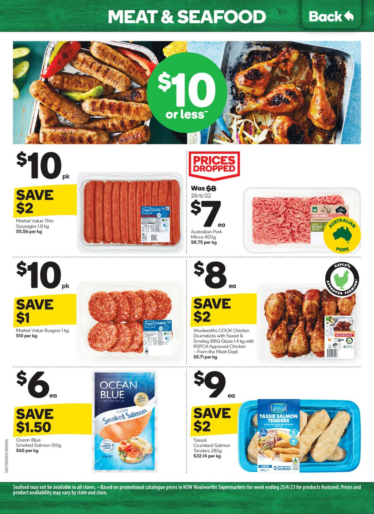 Woolworths Catalogues from 19 April