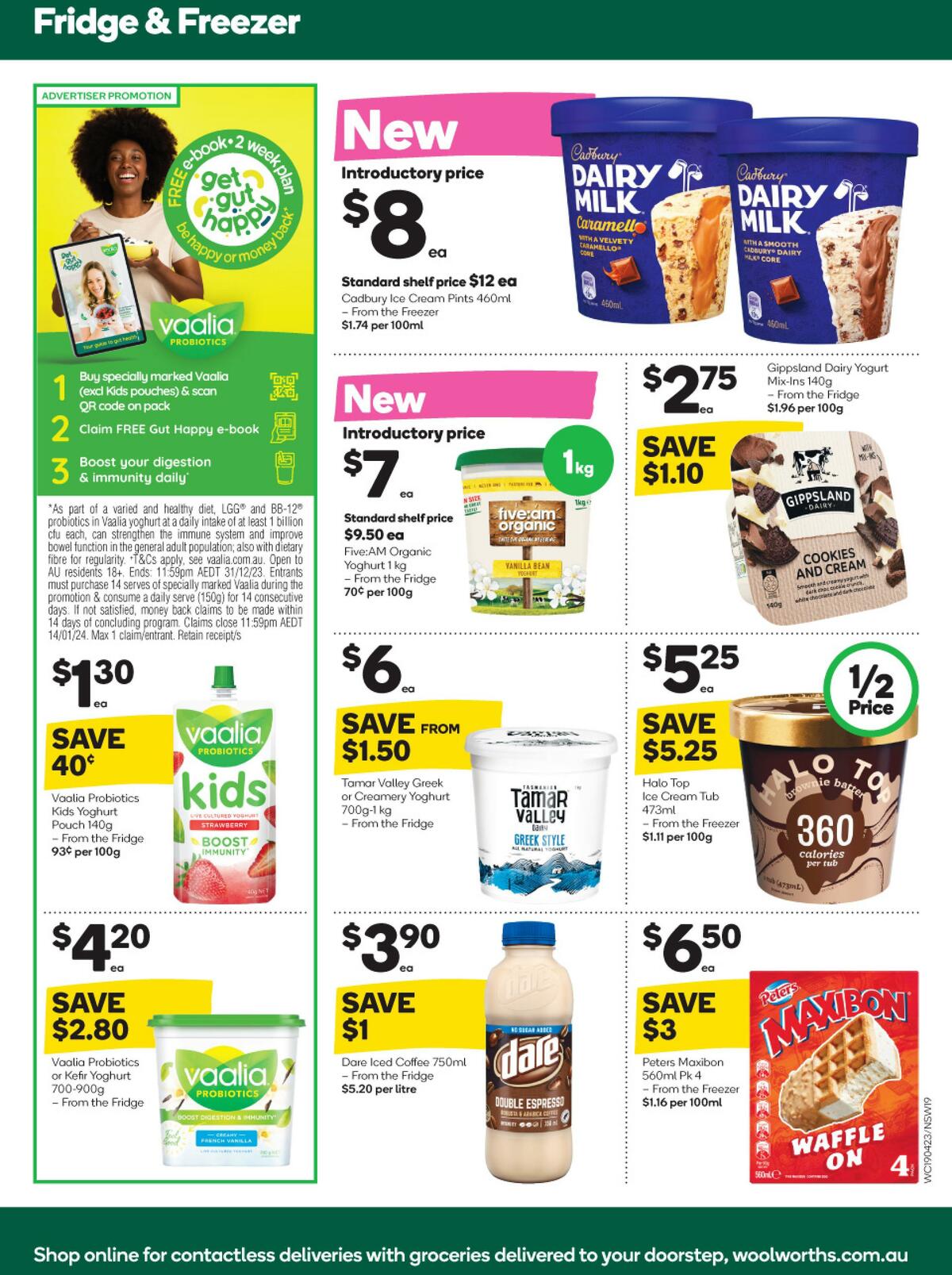 Woolworths Catalogues from 19 April