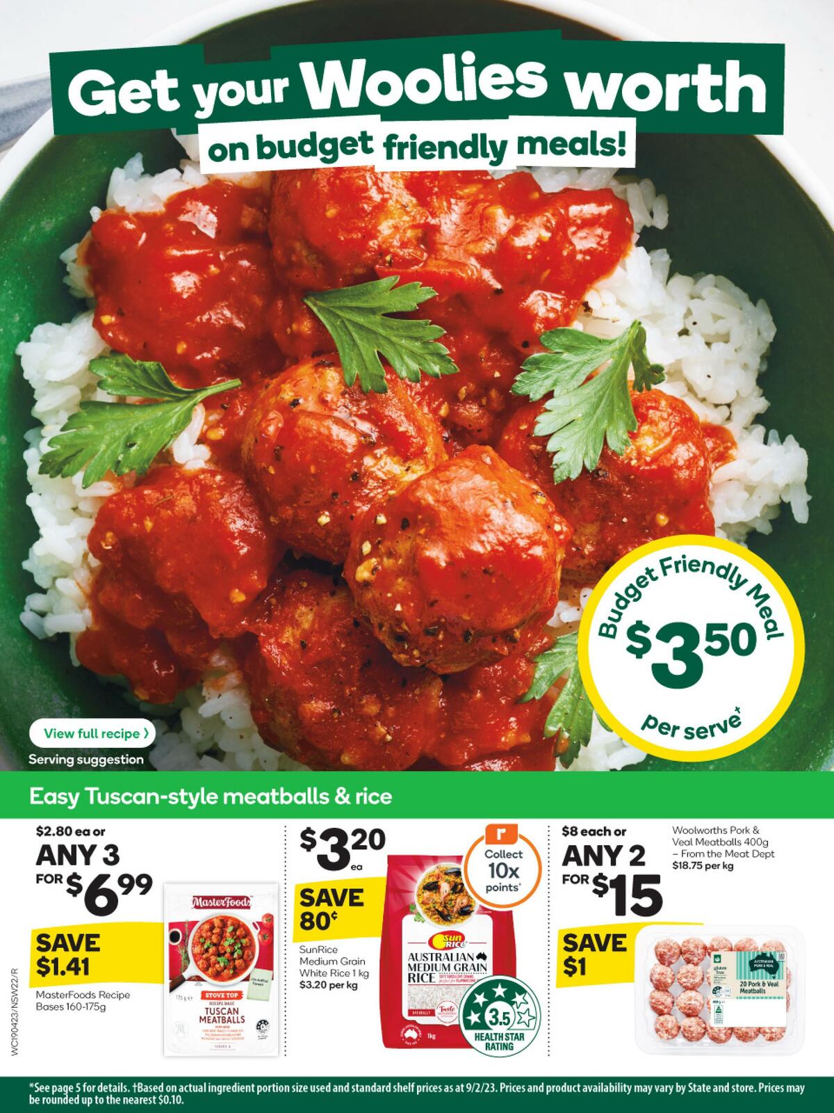Woolworths Catalogues from 19 April