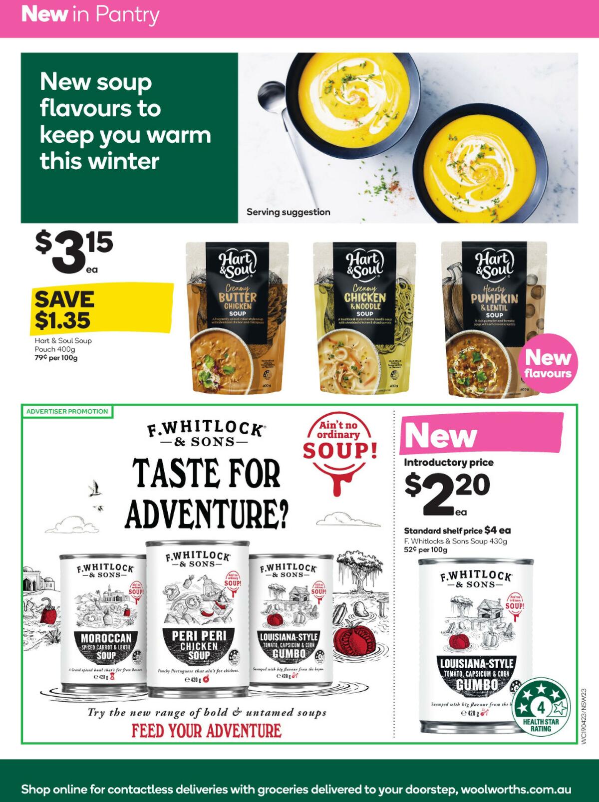 Woolworths Catalogues from 19 April