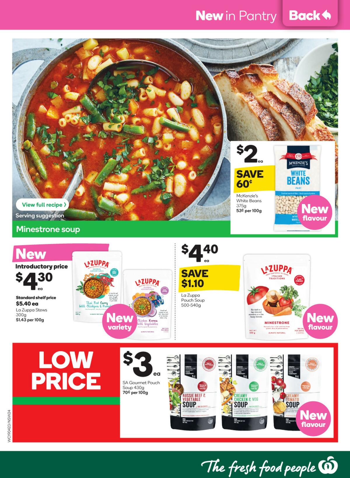 Woolworths Catalogues from 19 April