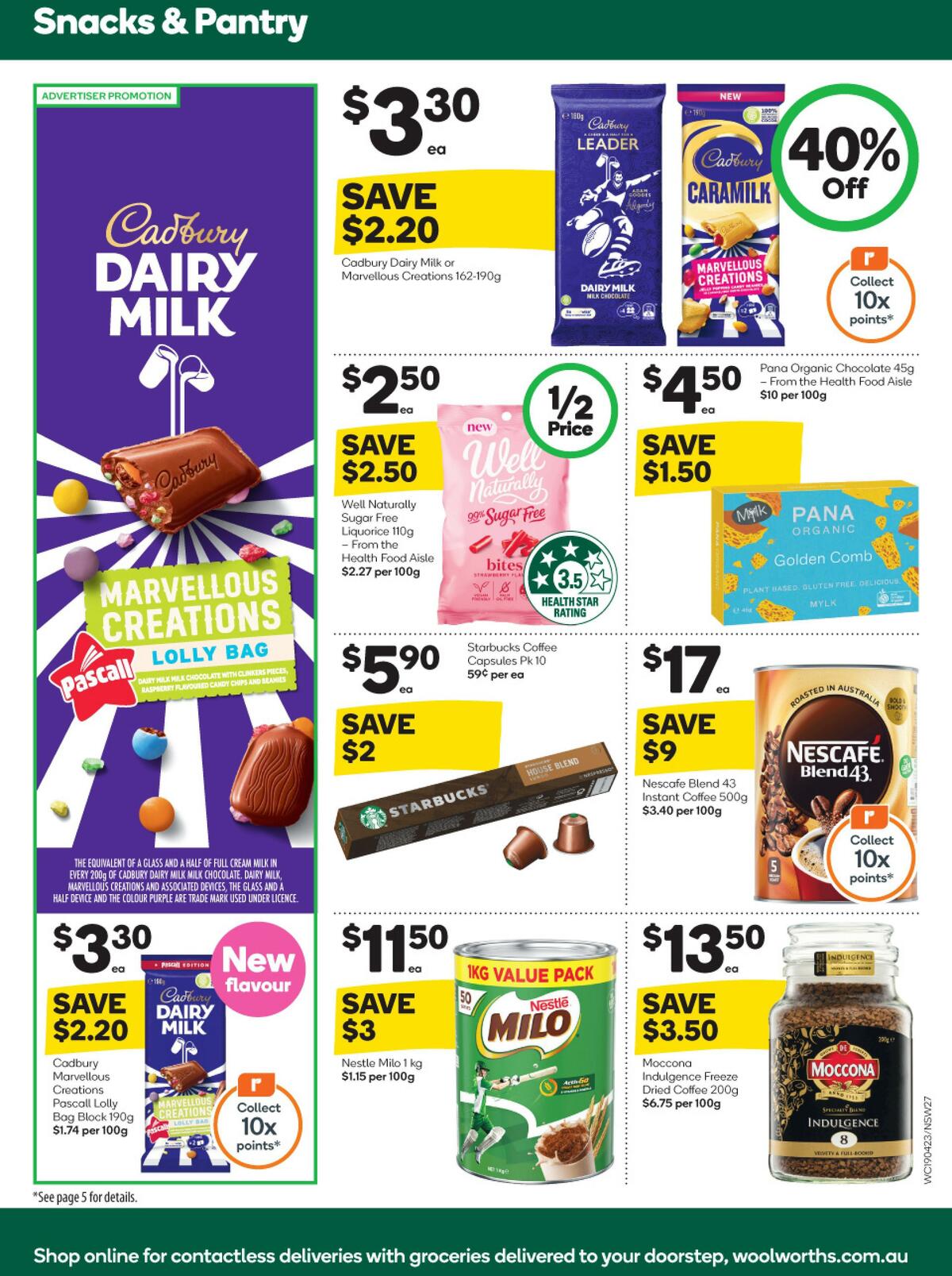 Woolworths Catalogues from 19 April