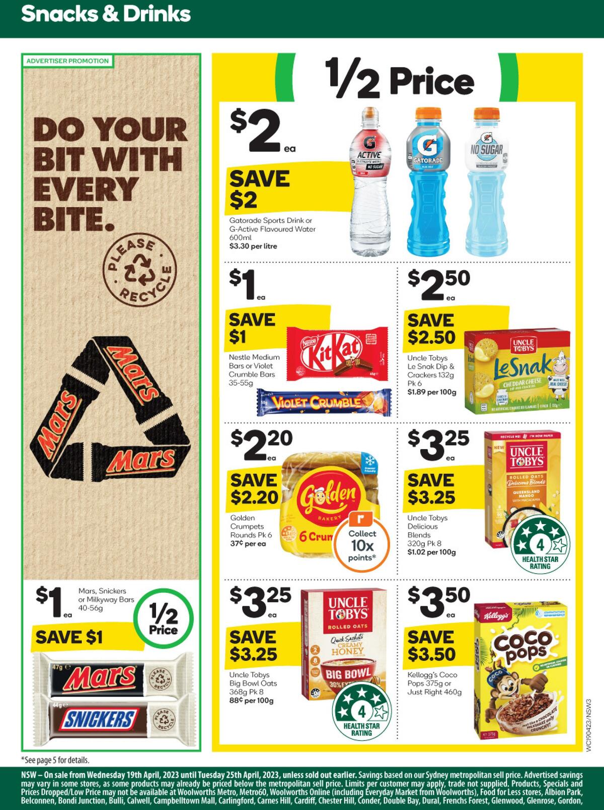 Woolworths Catalogues from 19 April