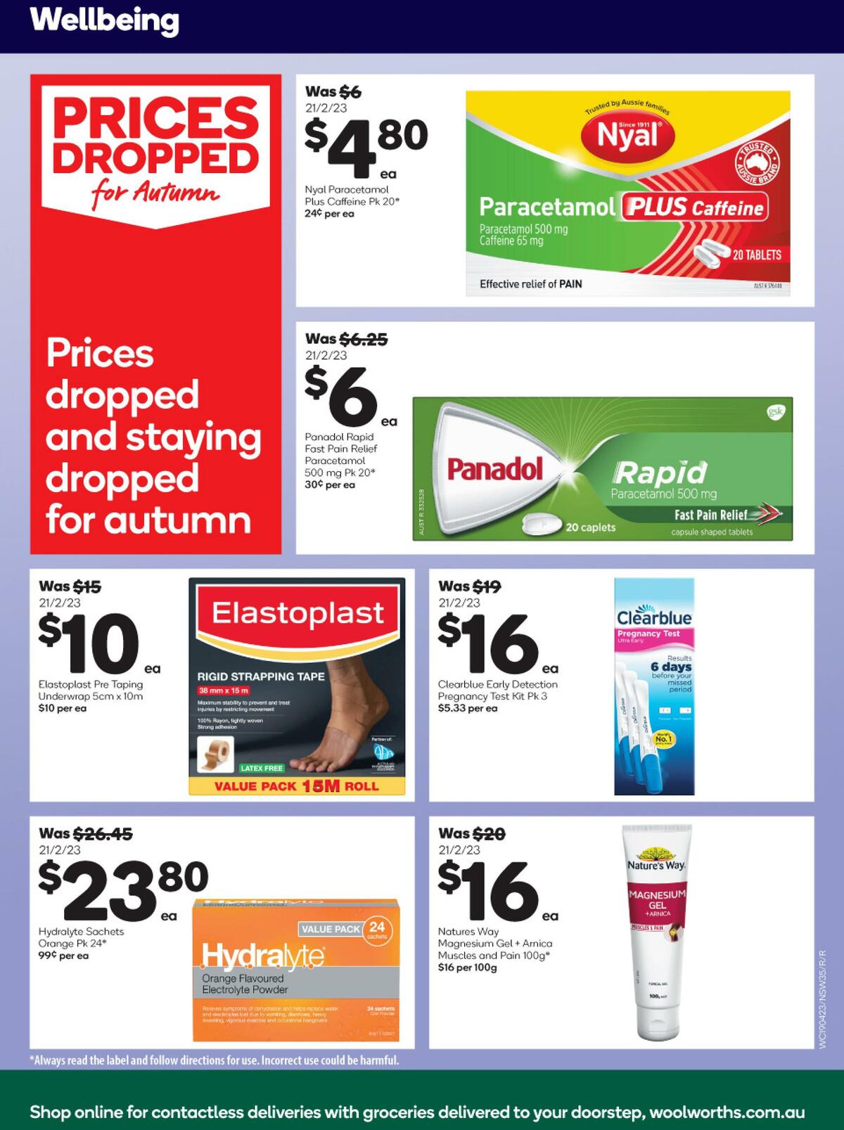 Woolworths Catalogues from 19 April