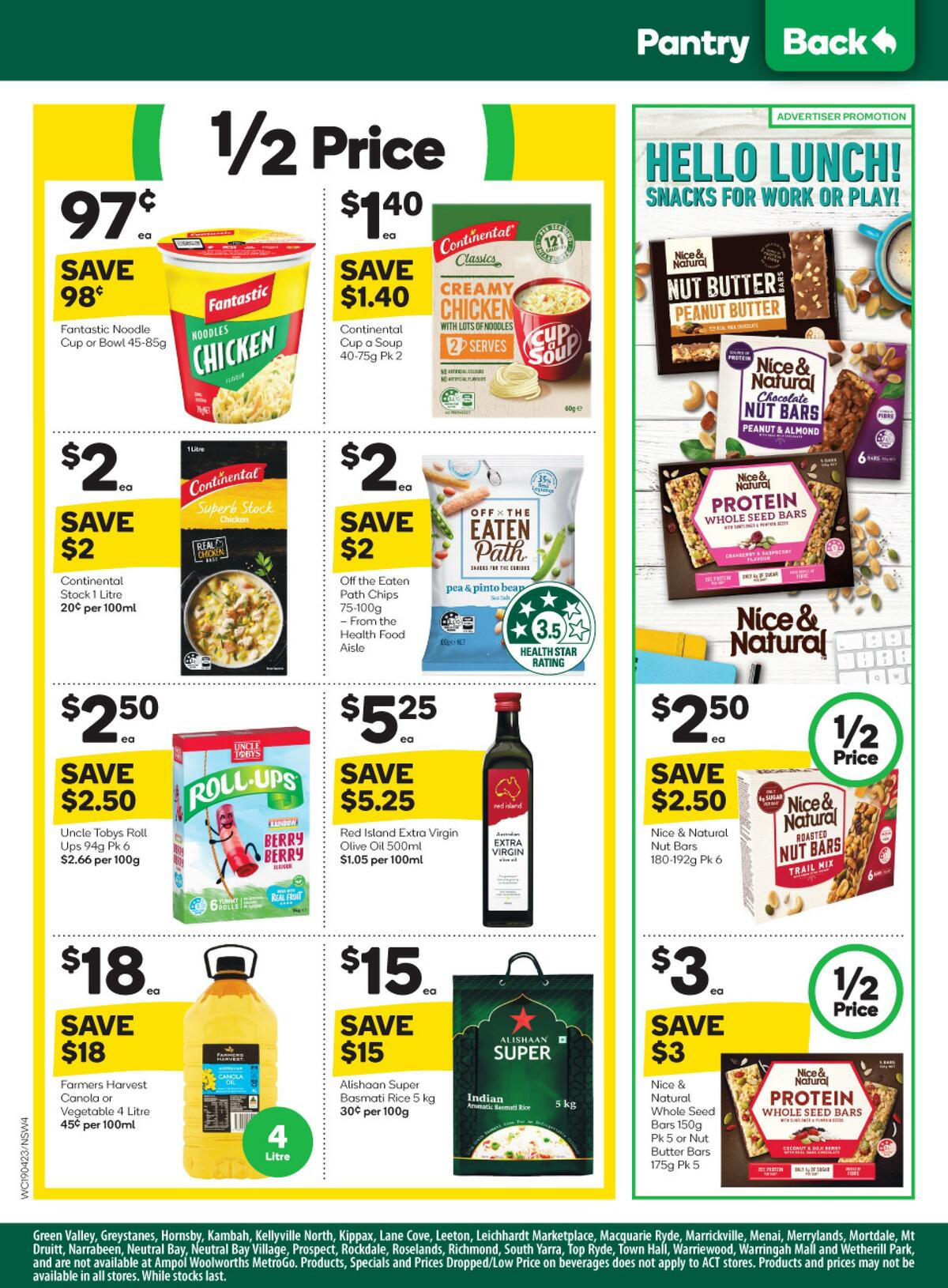 Woolworths Catalogues from 19 April