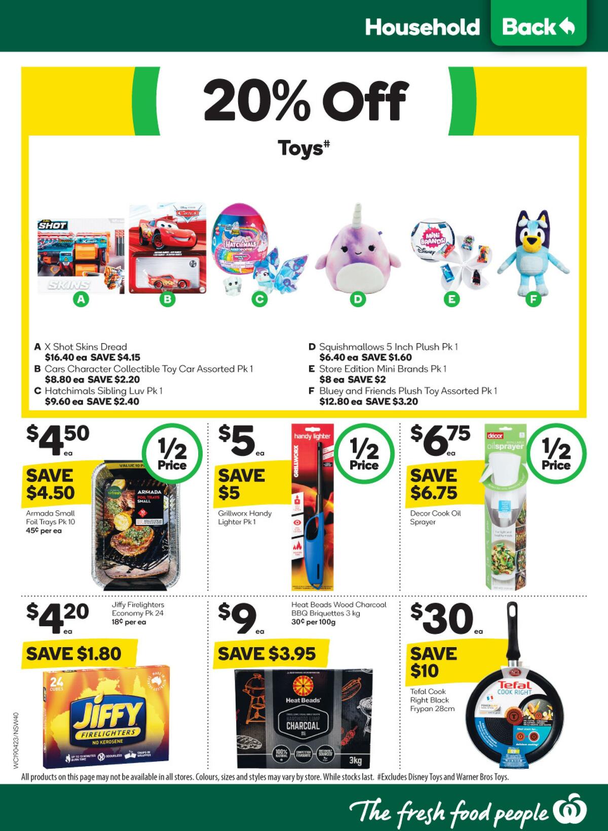 Woolworths Catalogues from 19 April