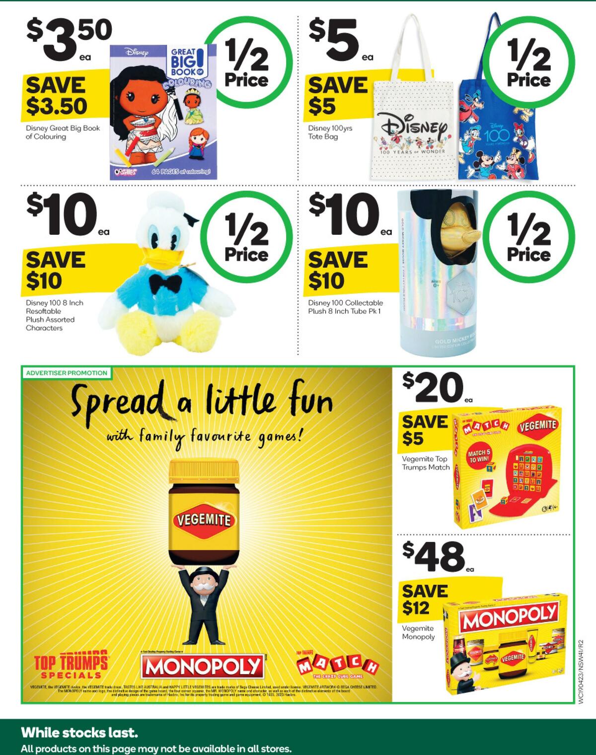 Woolworths Catalogues from 19 April