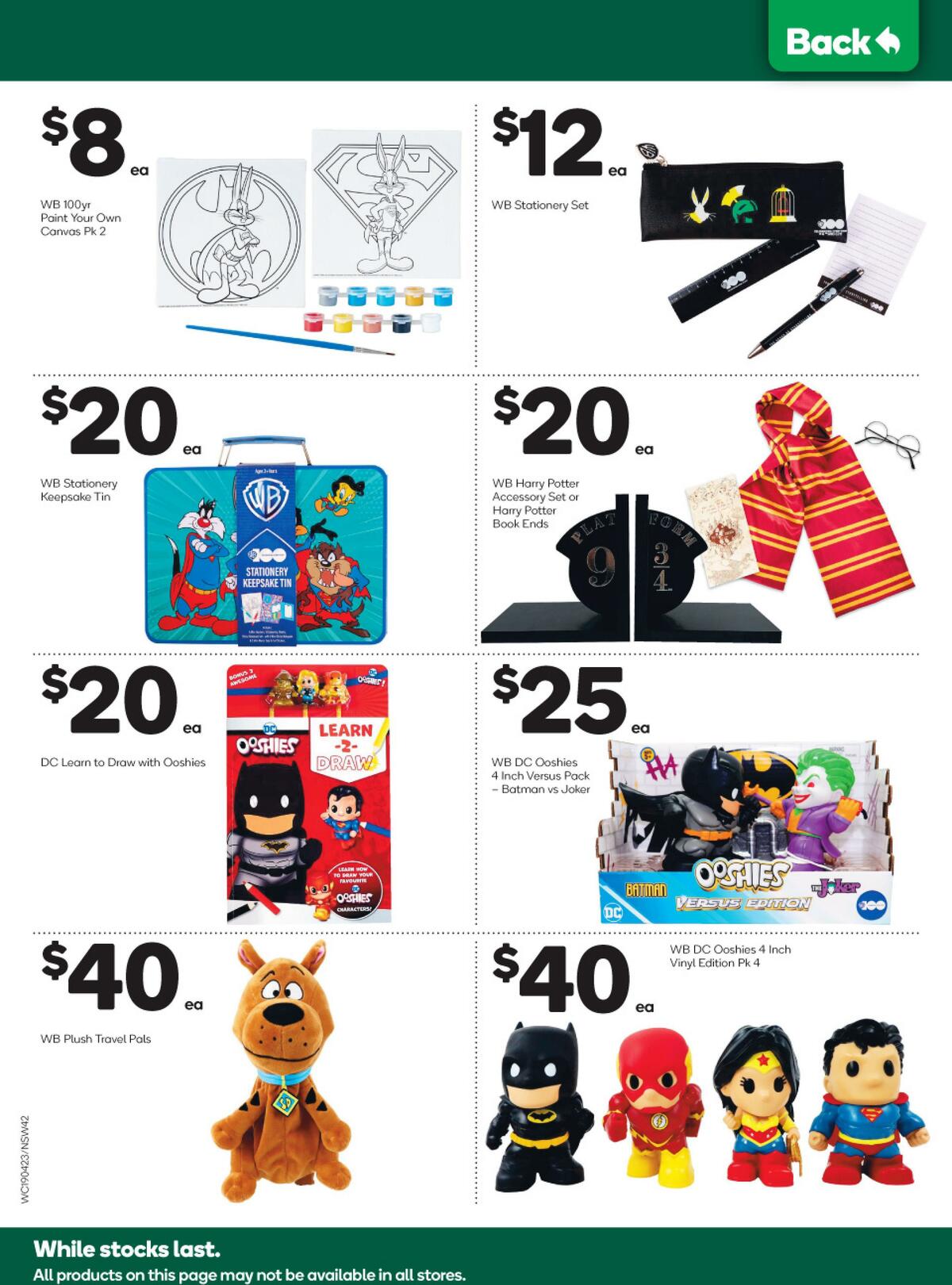 Woolworths Catalogues from 19 April