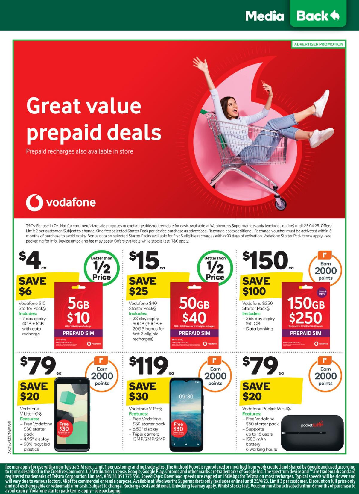 Woolworths Catalogues from 19 April