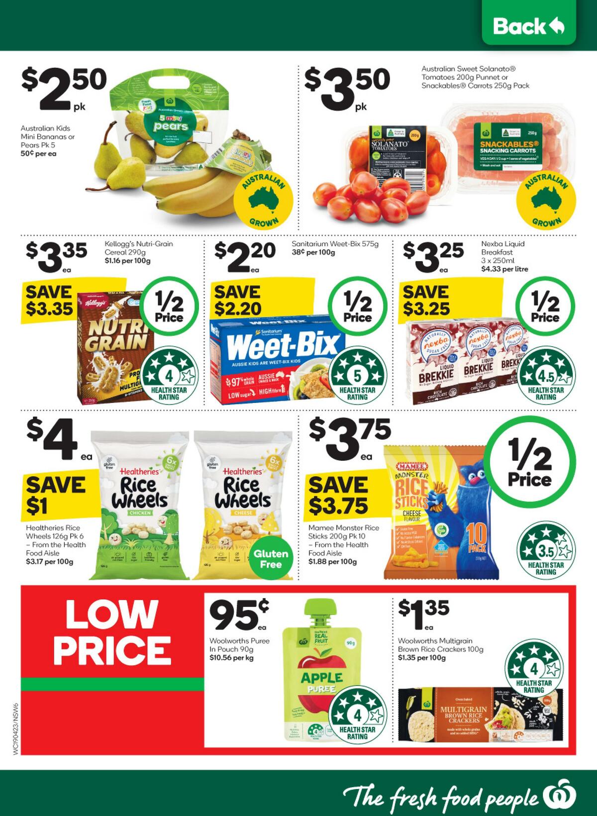 Woolworths Catalogues from 19 April