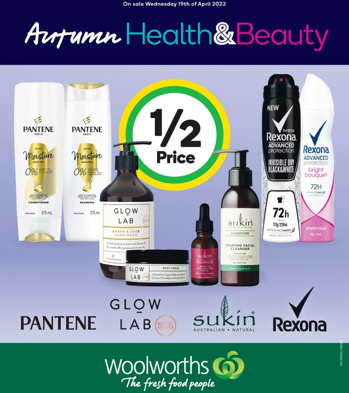 Woolworths Autumn Health & Beauty Catalogues from 19 April