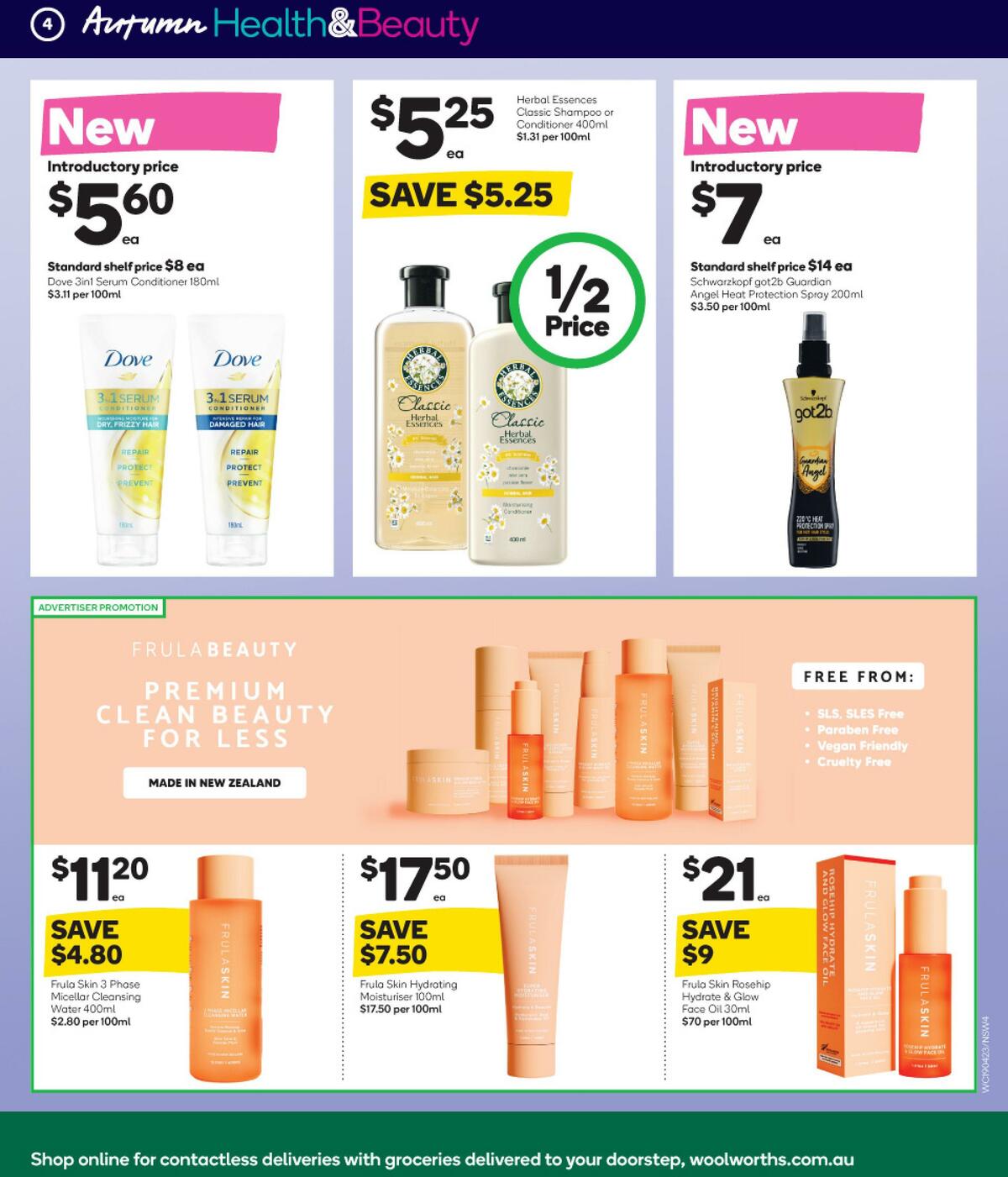 Woolworths Autumn Health & Beauty Catalogues from 19 April