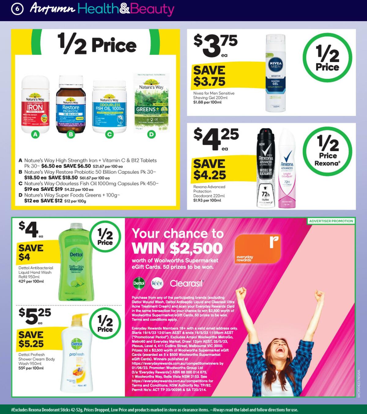 Woolworths Autumn Health & Beauty Catalogues from 19 April