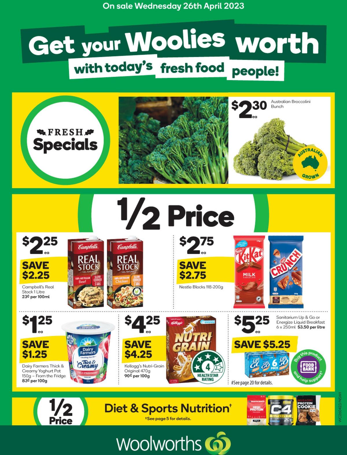 Woolworths Catalogues from 26 April