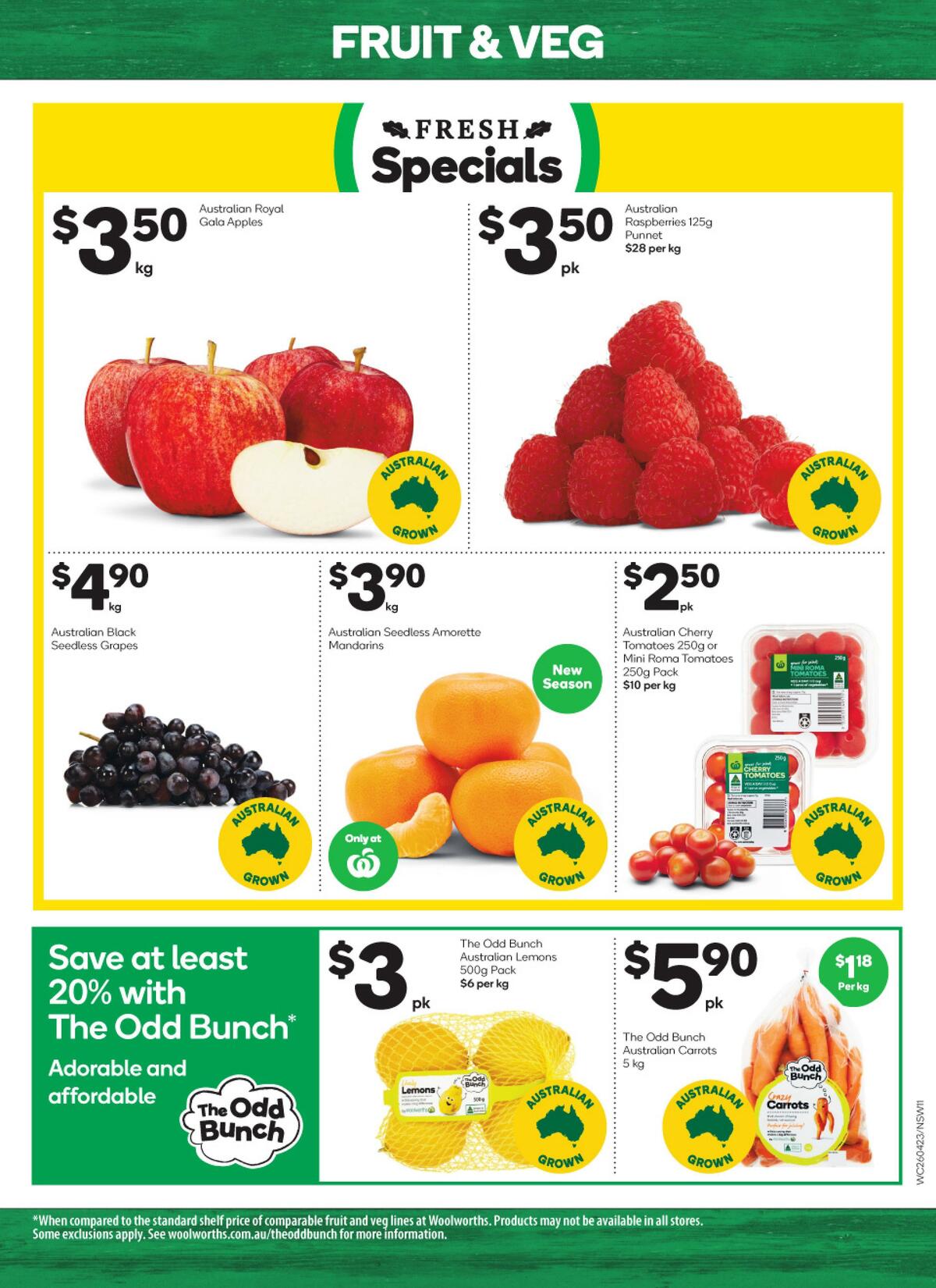Woolworths Catalogues from 26 April