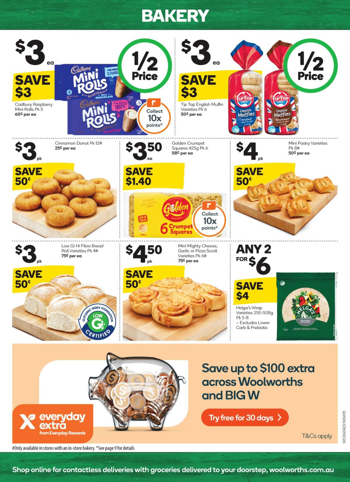Woolworths Catalogues from 26 April