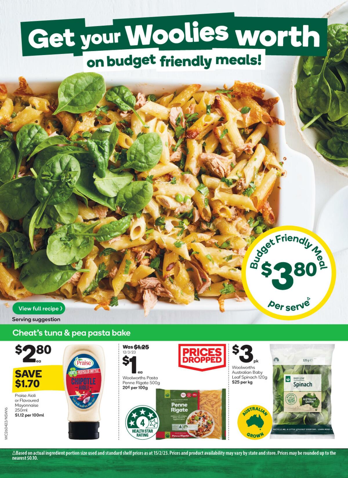 Woolworths Catalogues from 26 April