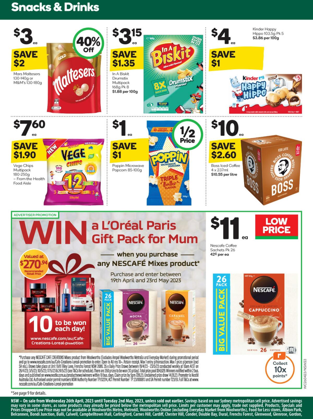 Woolworths Catalogues from 26 April