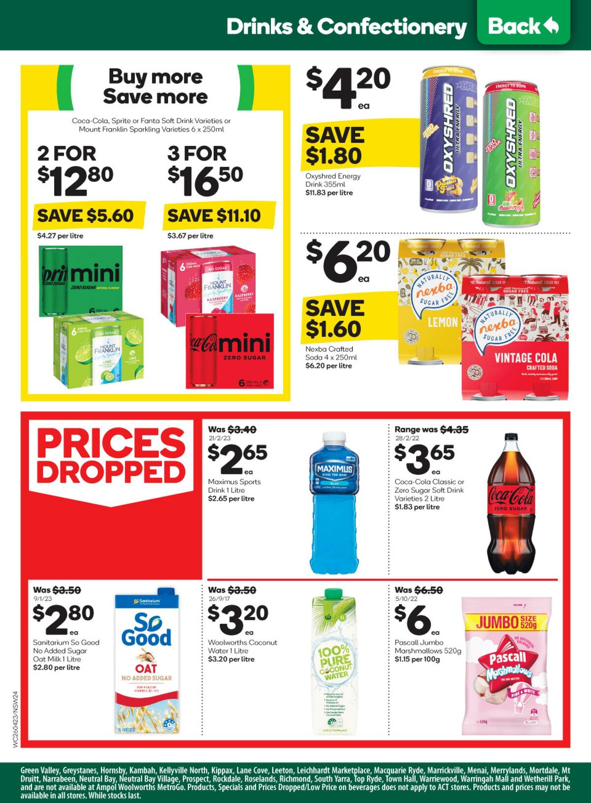 Woolworths Catalogues from 26 April