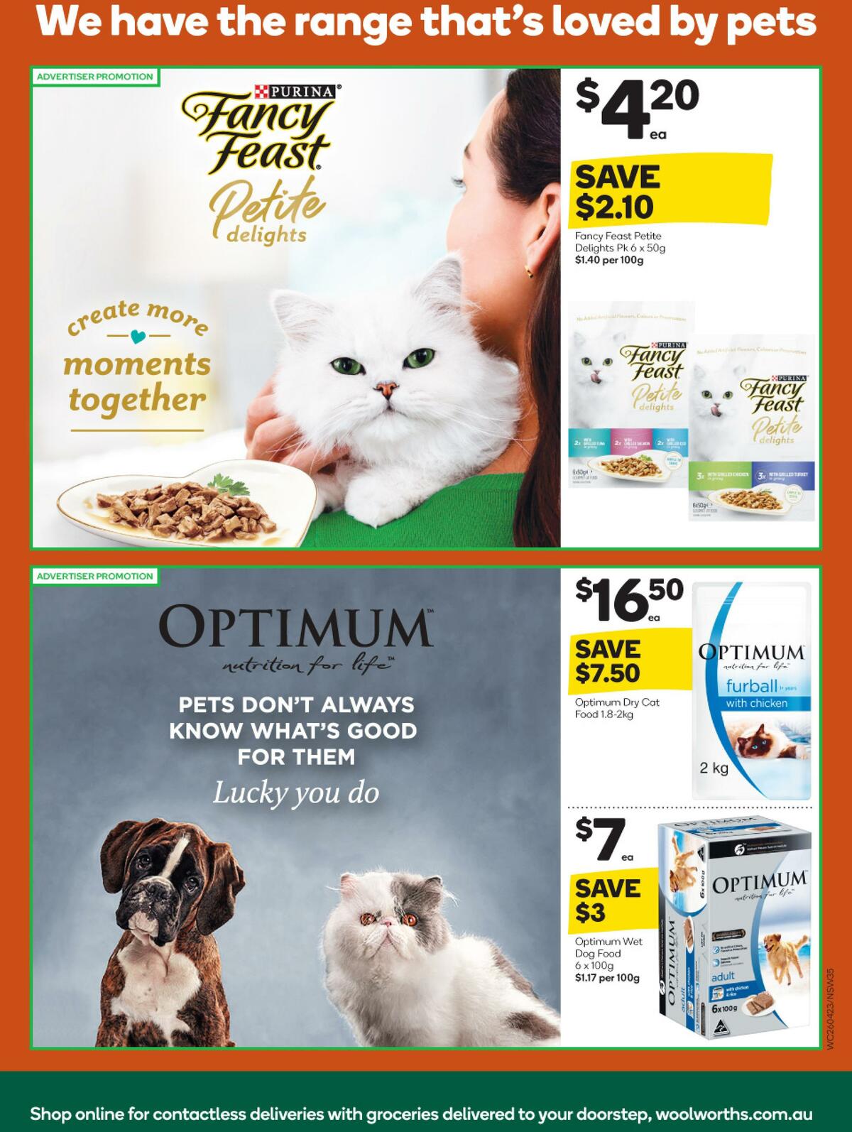 Woolworths Catalogues from 26 April