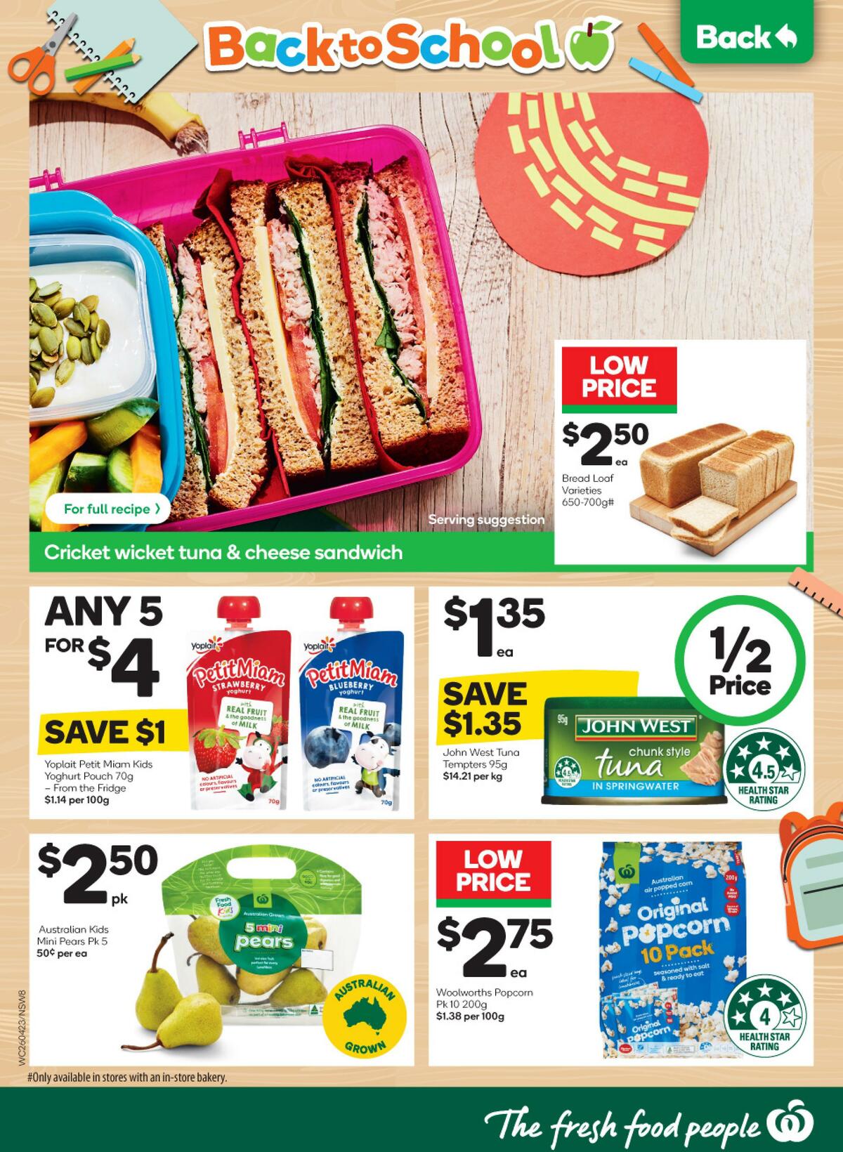 Woolworths Catalogues from 26 April