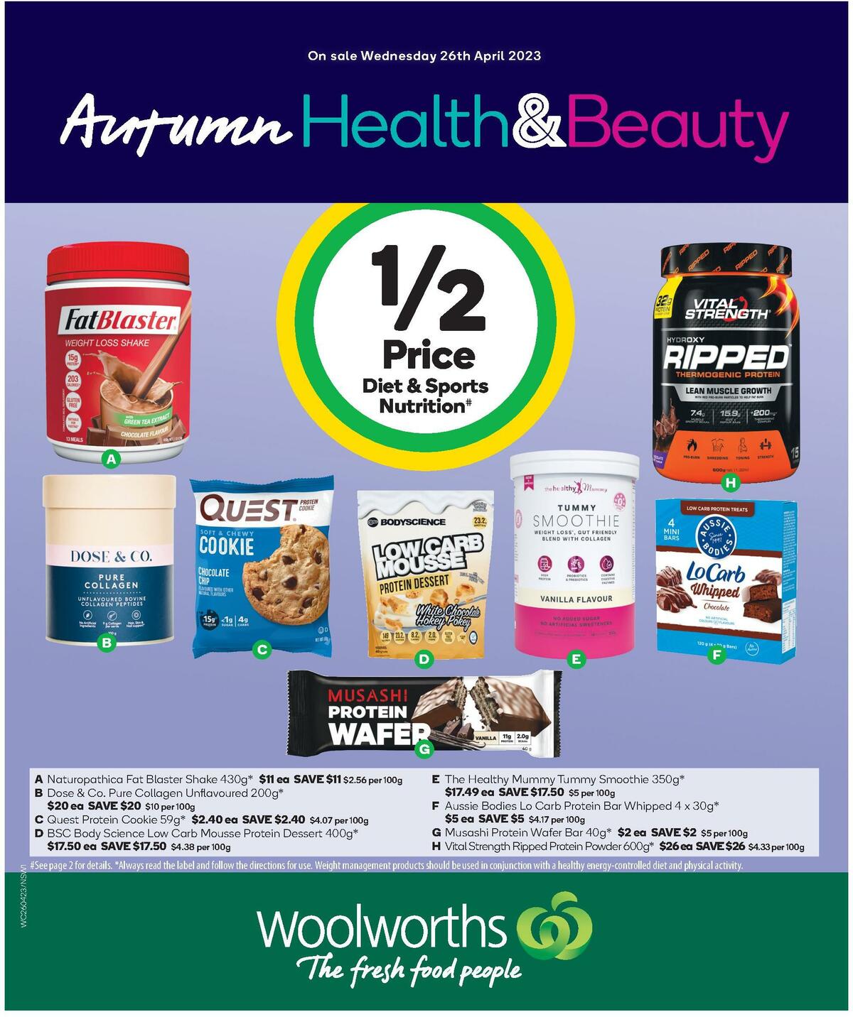 Woolworths Autumn Health & Beauty Catalogues from 26 April