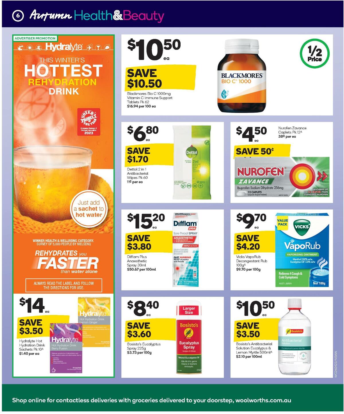 Woolworths Autumn Health & Beauty Catalogues from 26 April