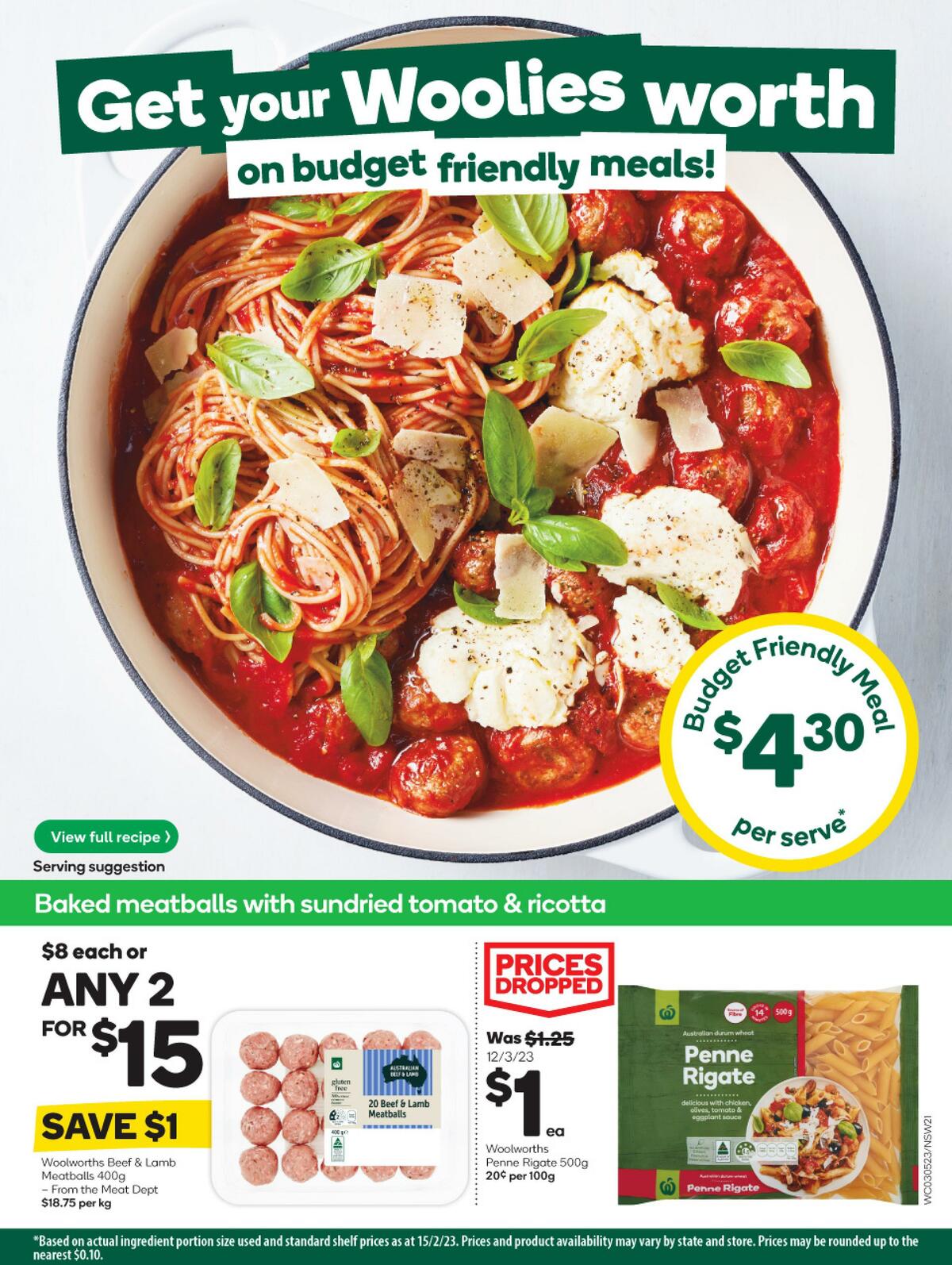 Woolworths Catalogues from 3 May
