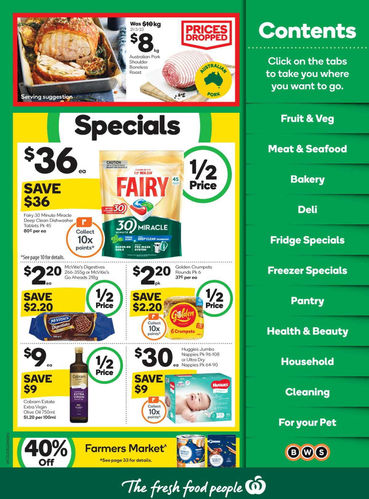 Woolworths Catalogues from 3 May