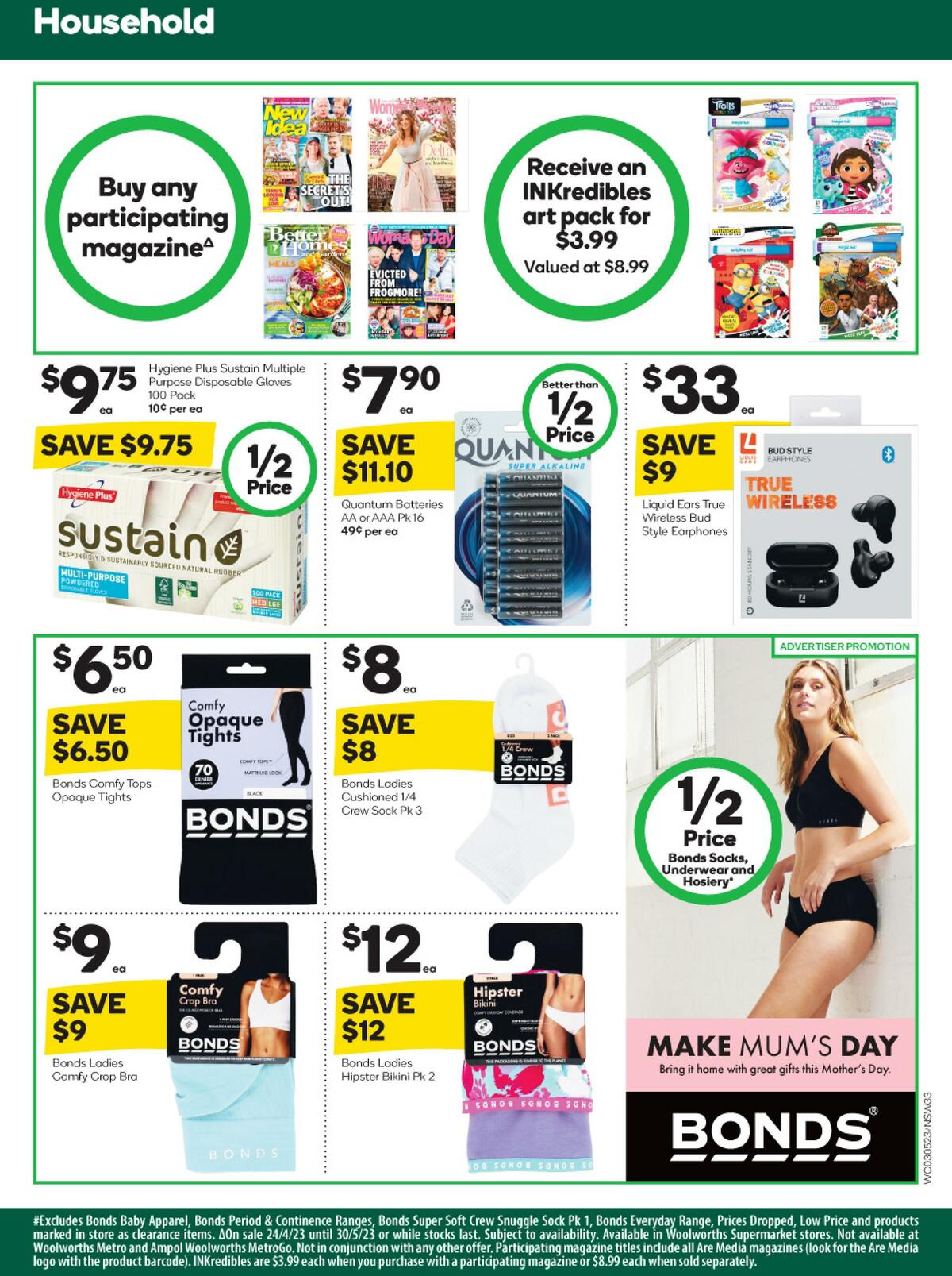 Woolworths Catalogues from 3 May