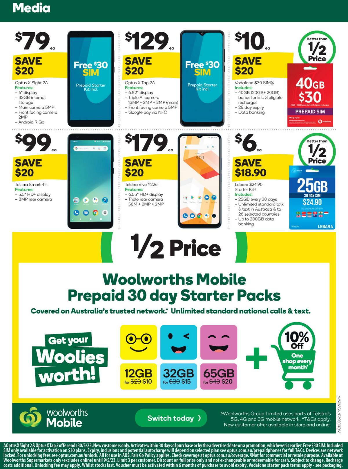 Woolworths Catalogues from 3 May