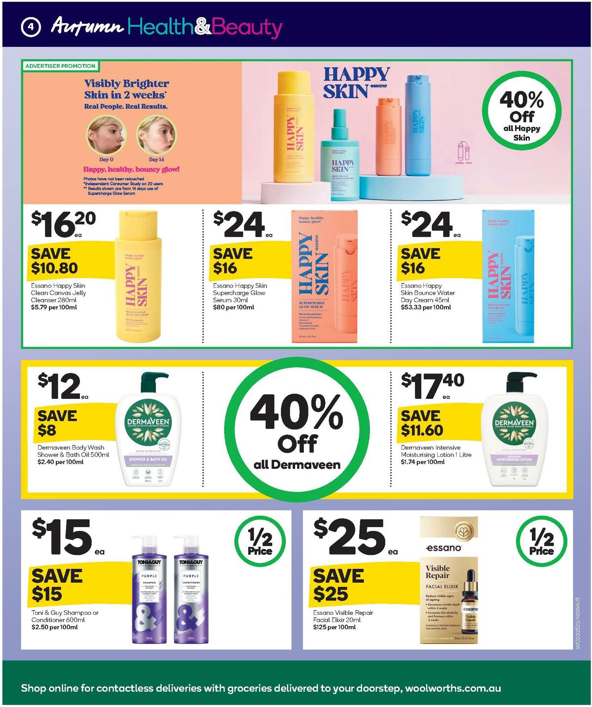 Woolworths Autumn Health & Beauty Catalogues from 3 May
