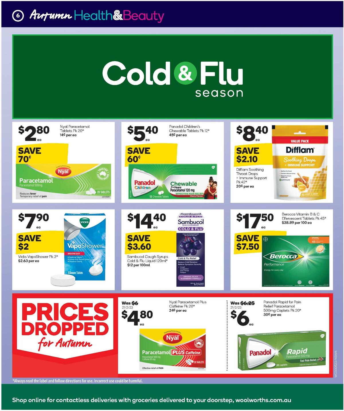 Woolworths Autumn Health & Beauty Catalogues from 3 May