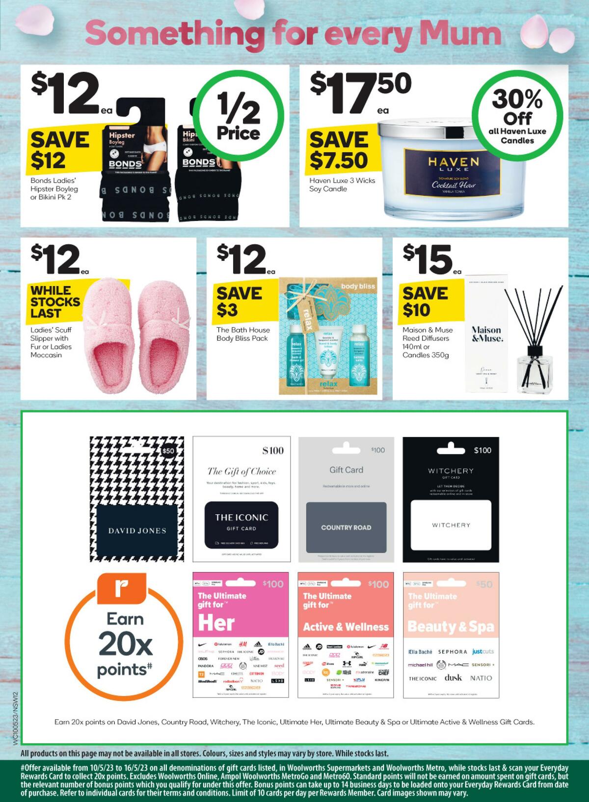 Woolworths Catalogues from 10 May