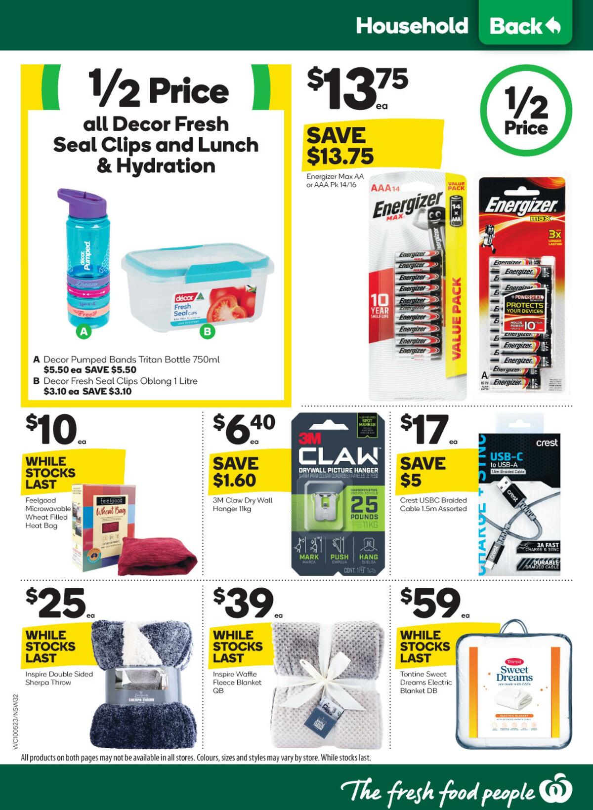 Woolworths Catalogues from 10 May