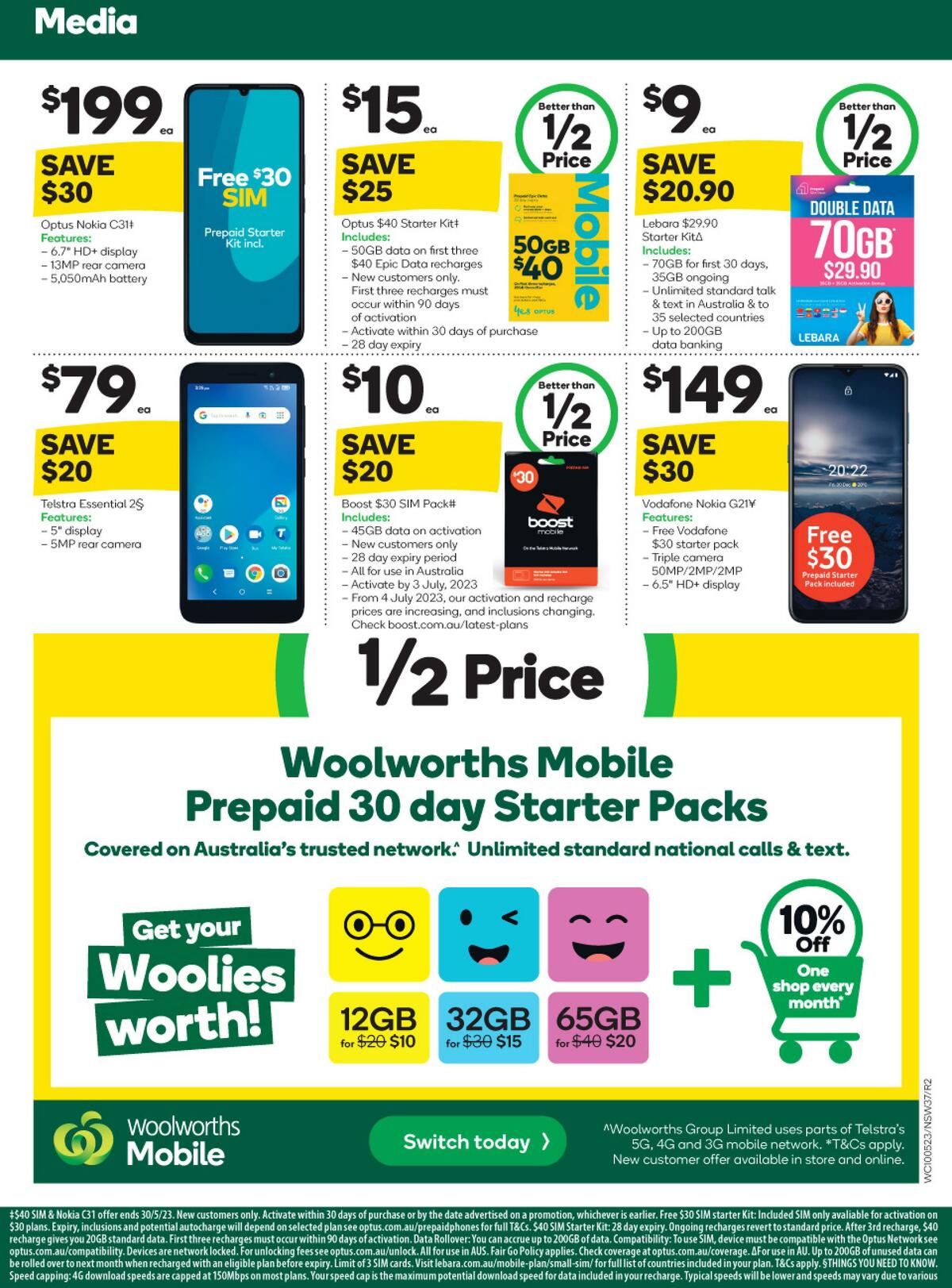 Woolworths Catalogues from 10 May