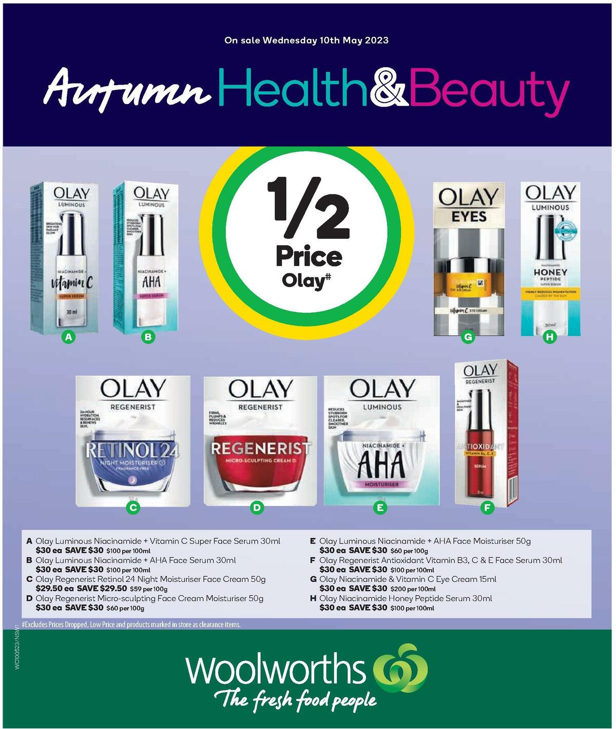 Woolworths Autumn Health & Beauty Catalogues from 10 May
