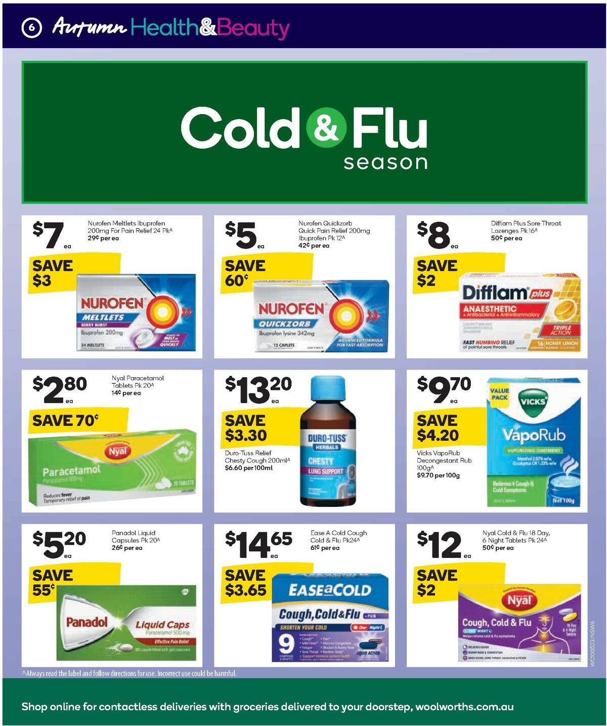 Woolworths Autumn Health & Beauty Catalogues from 10 May