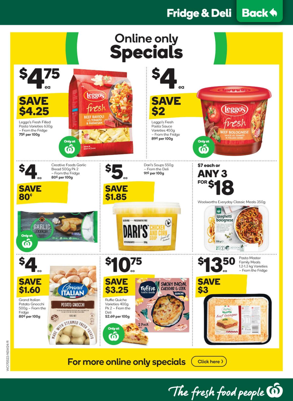 Woolworths Catalogues from 17 May