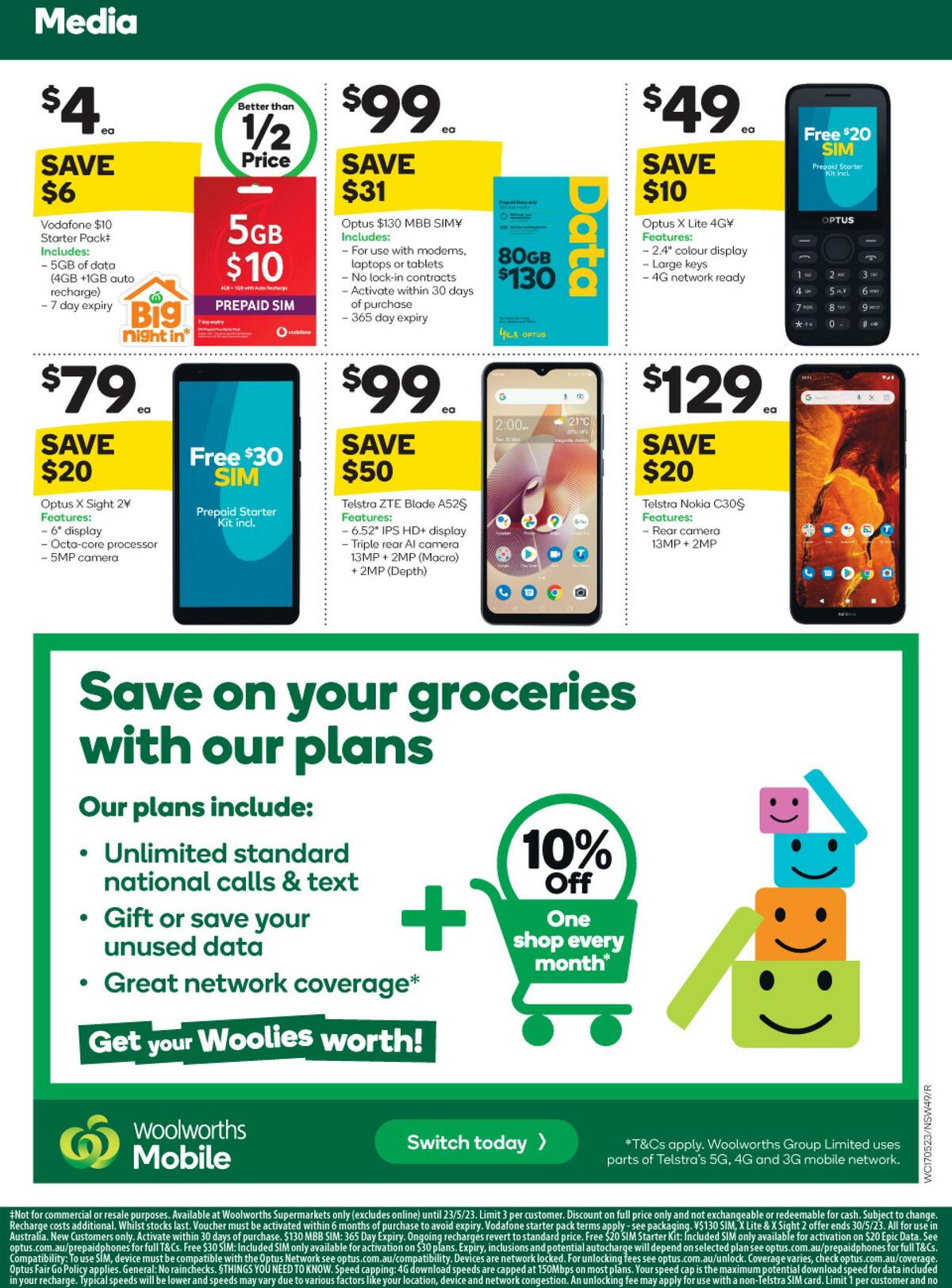 Woolworths Catalogues from 17 May