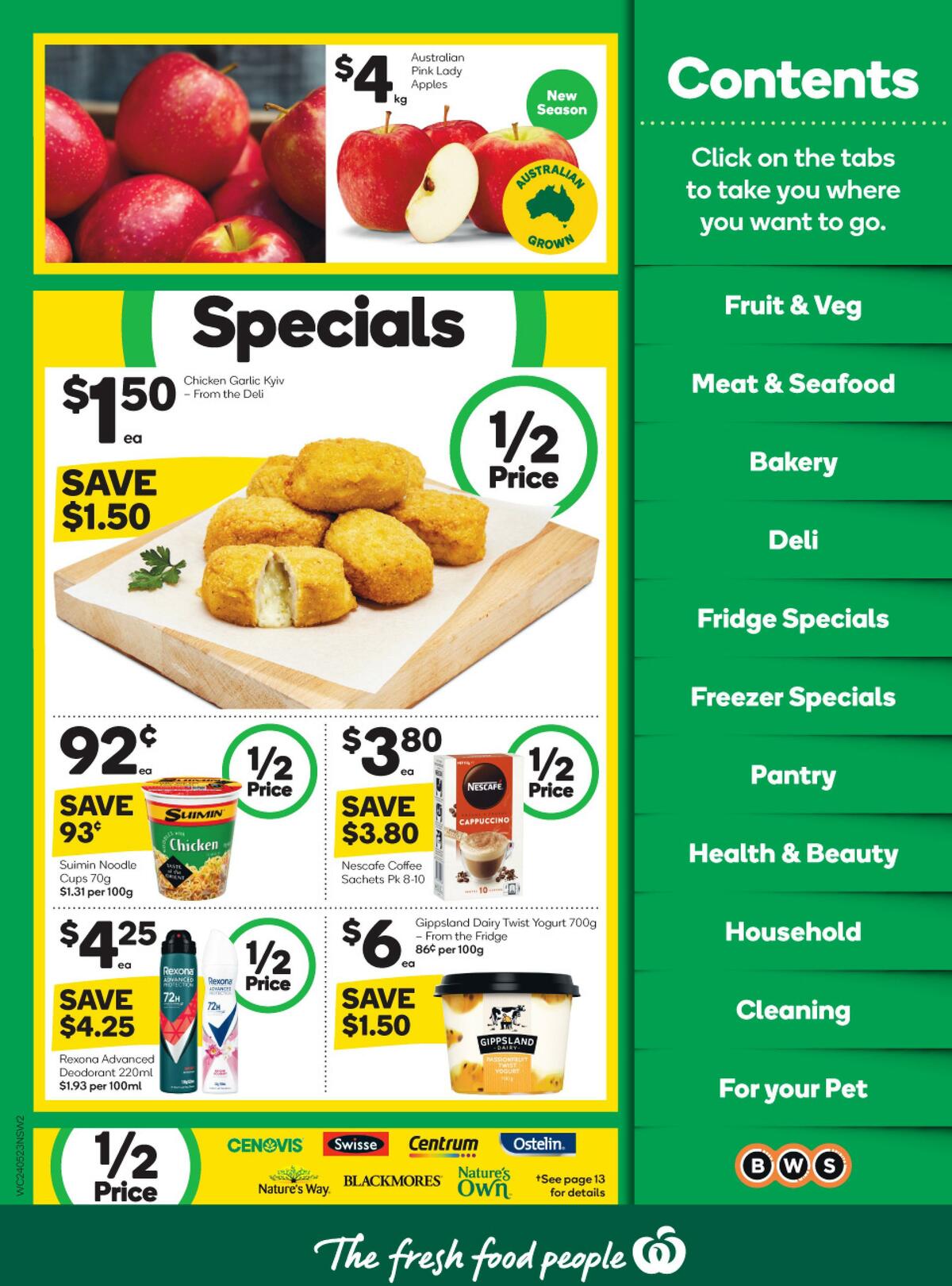 Woolworths Catalogues from 24 May