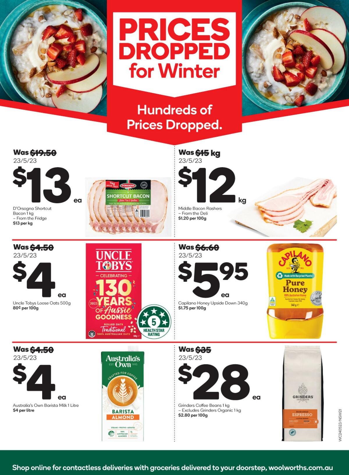 Woolworths Catalogues from 24 May